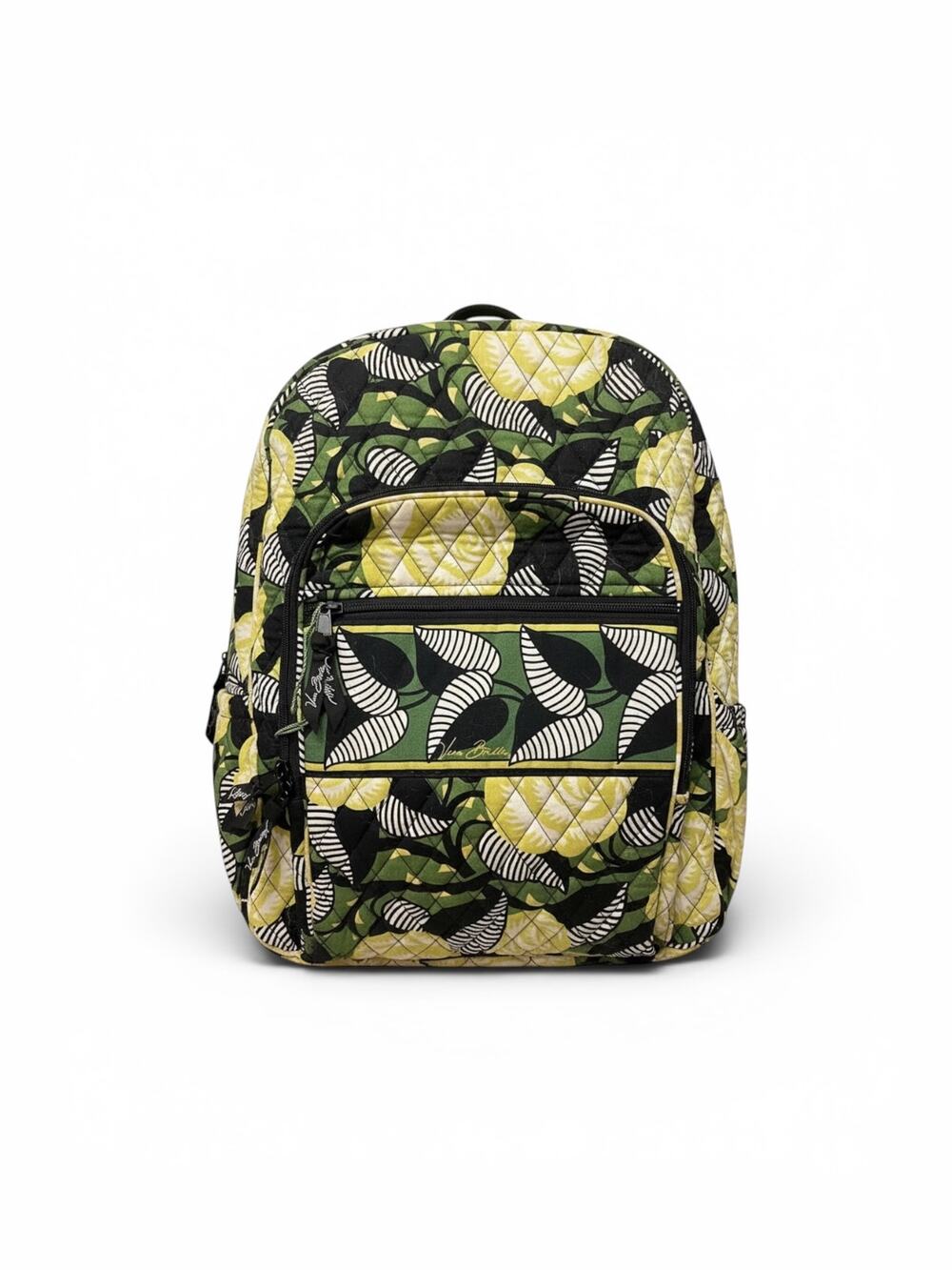 Vera Bradley Lemon Grove Essential Compact Quilted Backpack